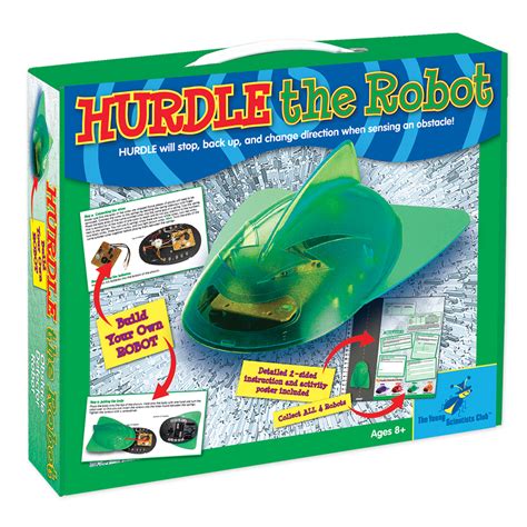 Hurdle The Robot Make Your Own Robotics Kit Senses And Avoids Obstacles