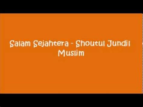 Greetings, how are you selamat sejahtera, apa khabar? Salam Sejahtera - Shoutul Jundil Muslim - YouTube