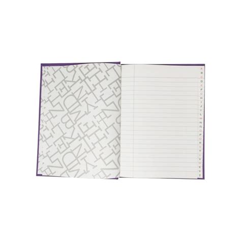 Cuaderno Forma Francesa Estrella 0656 Raya Con Alfabeto Pasta Dura