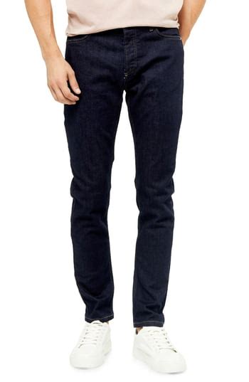 Mens Topman Skinny Fit Jeans Size 38 X 34 Blue The Fashionisto