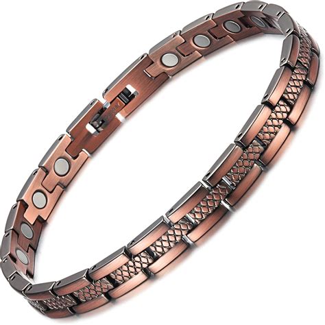 Rainso Womens Magnetic Copper Bracelets For Arthritis