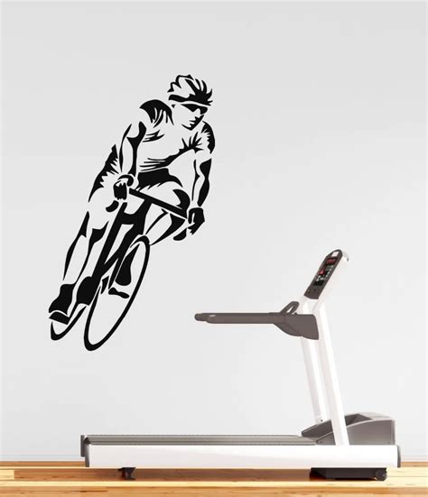 Wall Stickers Vinyl Decal Sport Bike Race Cycling In Wall Stickers From
