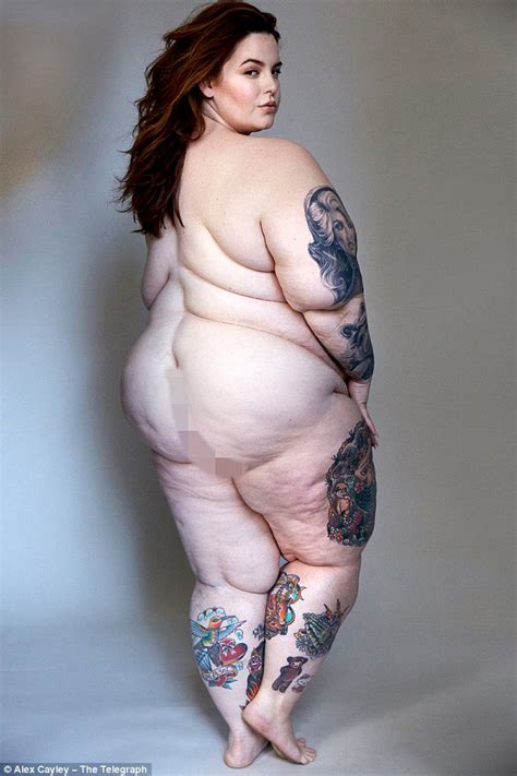 Tess Holliday Size Model Tess Holliday Posed Totally Naked At Seven Months Pre