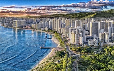 Honolulu Wallpapers 4k Hd Honolulu Backgrounds On Wallpaperbat