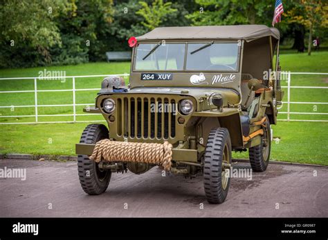 World War 2 American Army Jeep Stock Photo Alamy