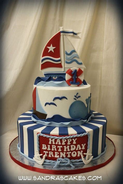 25 Amazing Image Of Nautical Birthday Cakes Nautical