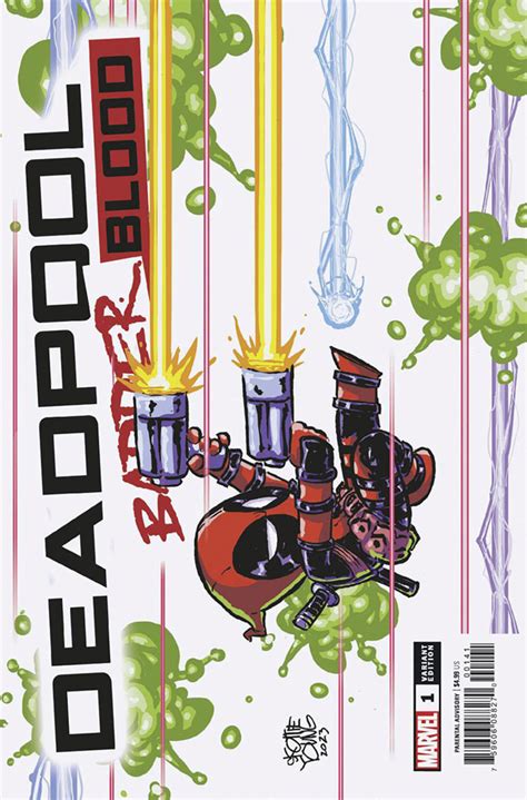 Deadpool Badder Blood 1 Variant Cover Skottie Young Westfield