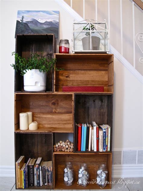 If you are a kind of person who loves to build a furniture for herself and if you love playing with puzzles you will love. THE WORST DINNER GUEST: DIY Vintage Wine Crate Bookshelf