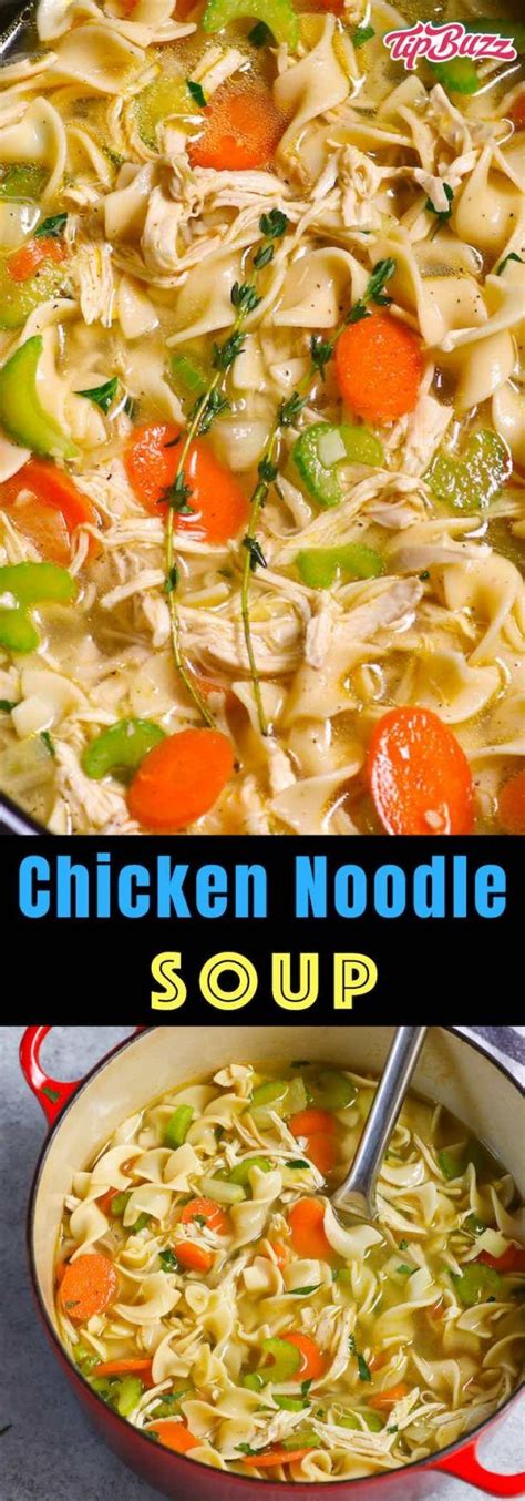 This simplified scratch version creates depth of flavor by browning the chicken first, then softening the aromatic vegetables, and adding the broth and egg noodles. Homemade Chicken Noodle Soup recipe is a classic hearty and comforting s… | Chicken noodle soup ...