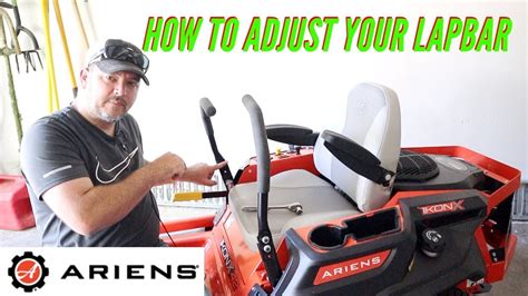 How To Set Up A Zero Turn Mower Lap Bar Controls Ariens Ikon X Lawn