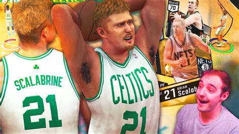 Comment with a bad joke! NBA 2K17 My Team BRIAN SCALABRINE THE GOAT CHALLENGE! GONE WRONG!!! COMEBACK? - YouTube