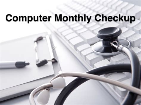 Computer Health Checklist Iowa City Technology Services