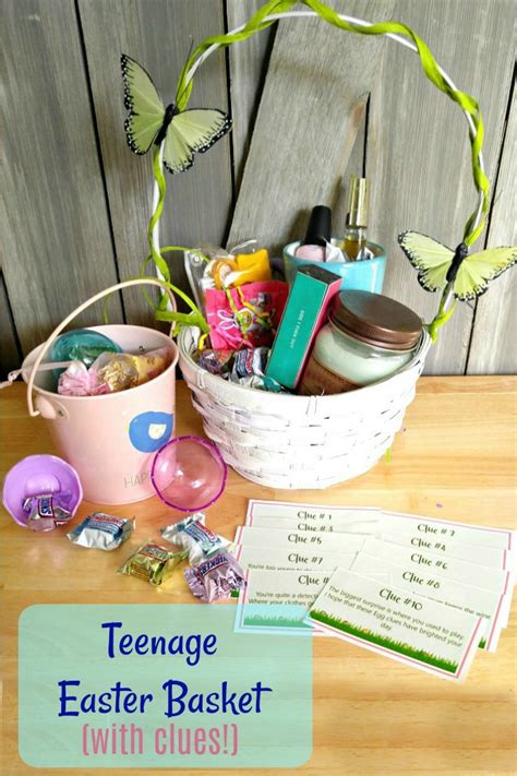 Build An Easter Basket With Clues Fun Teenage Easter Project