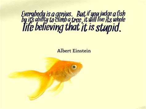 Einsteins Quote On Education Fish Quotes For Mee