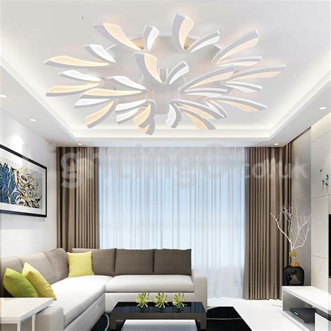 24 or smaller (306) 24 to 36 (325) 36 or larger (31) bulbs included. Personality 15 Lights Elegant Modern Flush Mount Ceiling ...