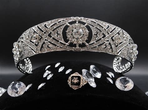 65 Diamond Bandeau Tiara Replica Queen Bee Crown Company