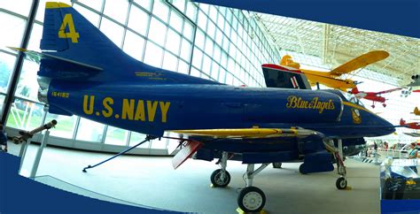 Blue Angels A 4 Skyhawk Museum Of Flight Panorama Flickr Photo