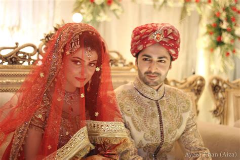 Born 16 february 1983) is a pakistani actor and model. Danish Taimoor and Aiza Khan Wedding Pictures | Marriage ...
