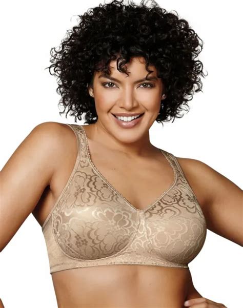 PLAYTEX HOUR ULTIMATE Lift Support Bra NUDE Size DDD Style