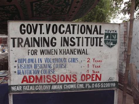 Govt Vocational Training Institute For Women Khanewal