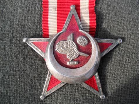 Montgomery Militaria Ww1 Ottoman Gallantrymerit Medal Turkish