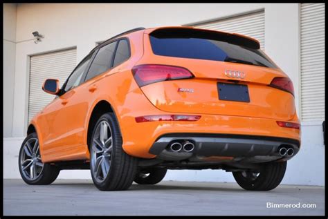 2015 Sq5 In Audi Exclusive Solar Orange