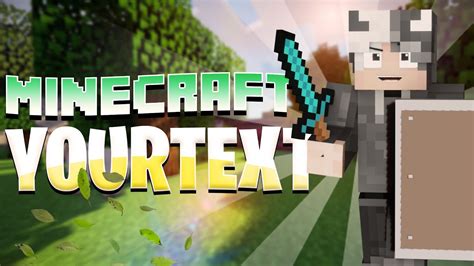 4 Very Simple Editable Psd Minecraft Thumbnail Templates Pack Hot Sex Picture