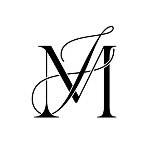 Wedding Monogram Initials Wedding Logo Wedding Monogram Jm Etsy