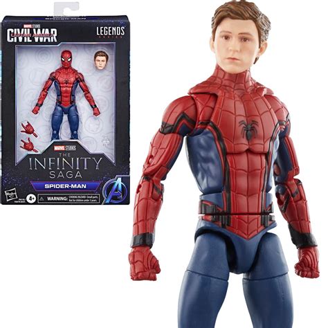 Captain America Civil War Marvel Legends Spider Man 6 Inch Action Figure