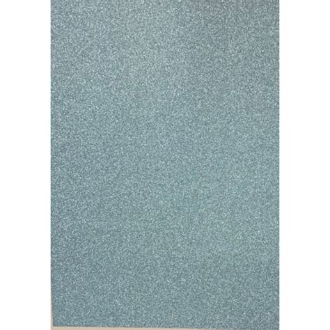 Double Sided Non Shed Glitter Card 250gsm Baby Blue A4 Single Sheet