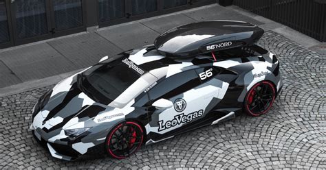 This Is The Snow Camo Lamborghini Huracan Youve Been Waiting For