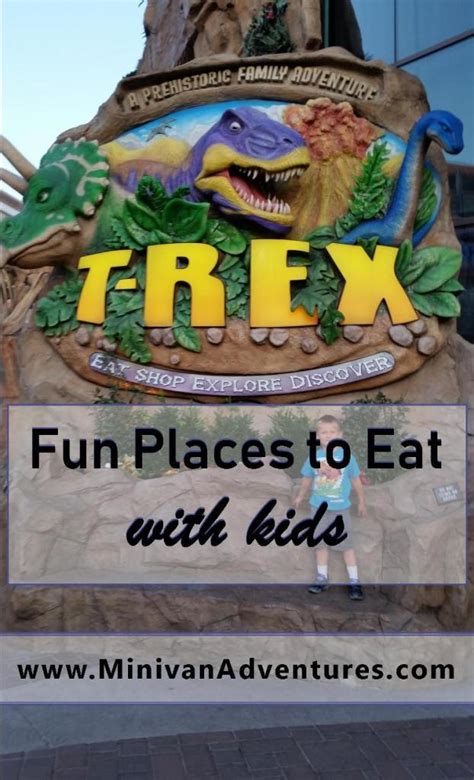The "Funnest" Places to Eat with Kids - Minivan Adventures