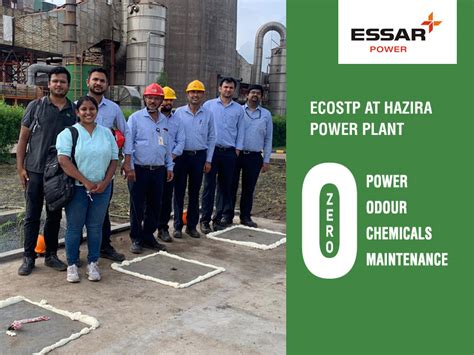 Essar Power Commissions Ecostp For Water Conservation At Hazira Essar