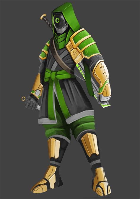 Futuristic Ninja Costume Bundle I Conceptualized For Playstation Home