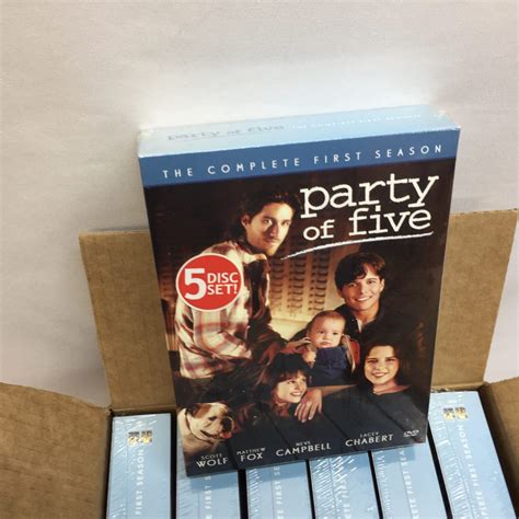 Case Of 12 Party Of Five Season 1 Complete First Season 5 Dvd Set