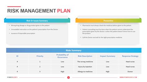 Risk Management Plan Nelographics