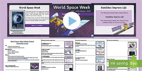 Teaching Ideas For World Space Week Twinkl