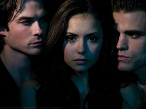 Stefan Elena And Damon Promo Pics The Vampire Diaries
