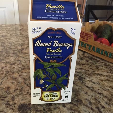 Trader Joe S Non Dairy Almond Beverage Vanilla Review Abillion