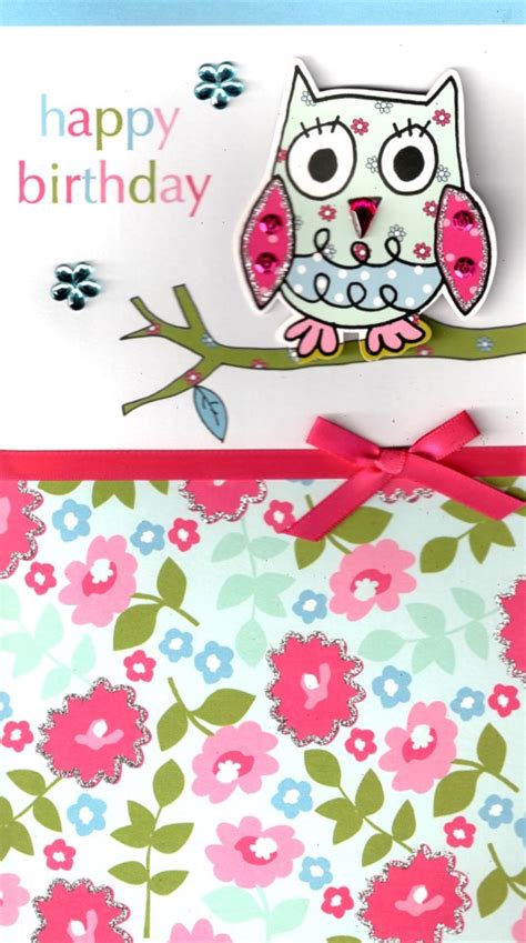 Maybe you would like to learn more about one of these? Owl Pretty Happy Birthday Greeting Card | Cards | Love Kates