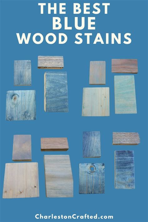 The Best Blue Wood Stain Colors