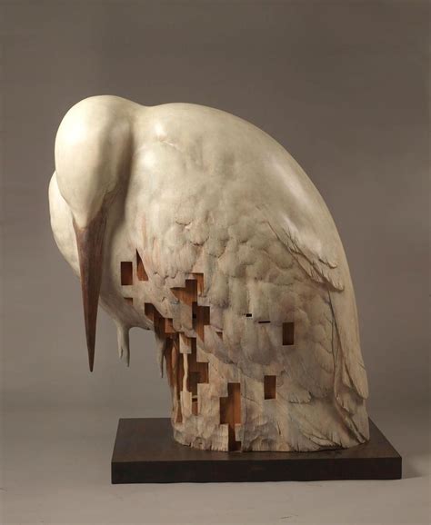Striking Wooden Sculptures By Hsu Tung Han Ideas And Inspiration в