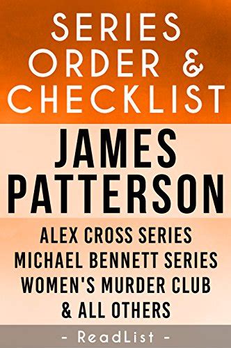 James Patterson Series Order And Checklist Alex Cross Series Michael