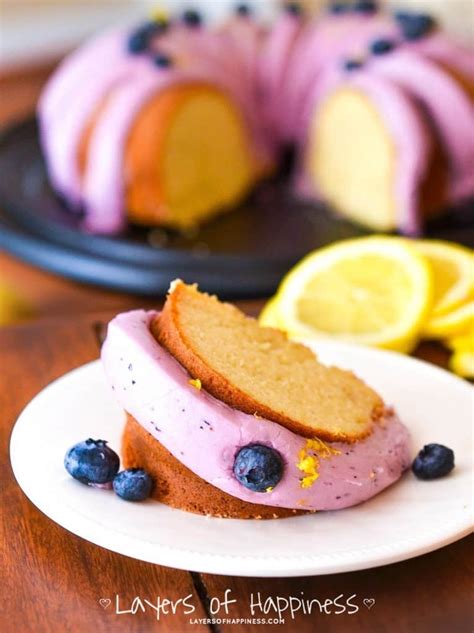 Let cool completely and use this in place of the lemon juice called for in the cake. Lemon Velvet Bundt Cake with Blueberry Cream Cheese ...