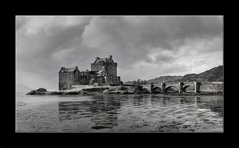 Eilean Donan Castle Black And White Photography Forum Digital