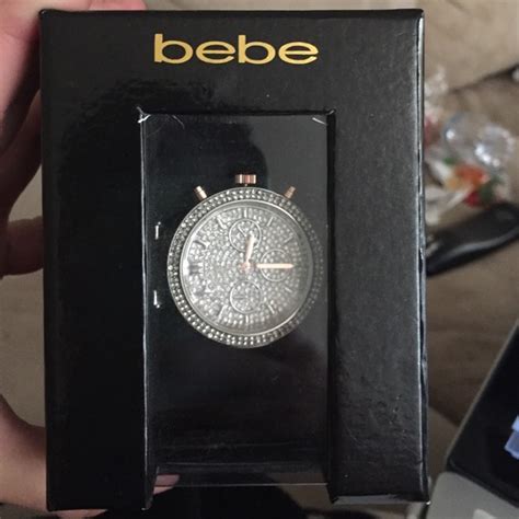 Sitting, watching and waiting.strange times we are living in i swear! bebe Jewelry | Bebe Stainless Steel Rose Gold Rhinestones Watch | Poshmark