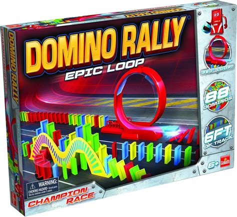 Goliath 80832 Domino Rally Epic Loop Games Multi Color None Amazon