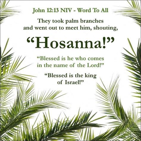 Pin By Randy Ghent On Easter In 2019 Palm Sunday Quotes Psalm Sunday
