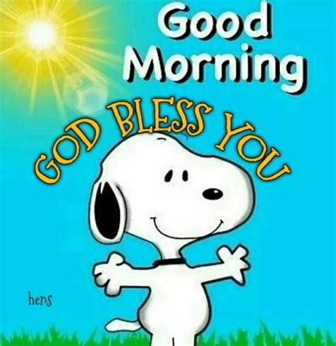 God Bless Snoopy Morning Picture Pictures Photos And Images For
