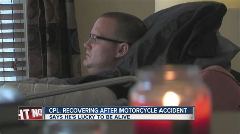 Tpd Cpl Recovering After Motorcycle Accident Youtube